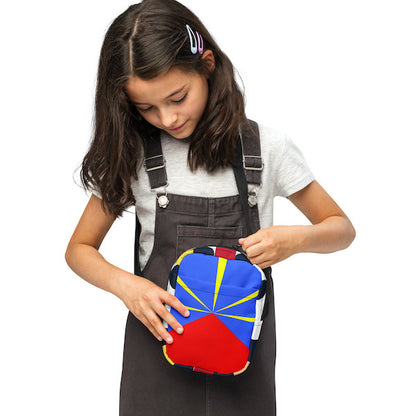 Sac à Bandoulière Drapeau de La Réunion – Pratique et Robuste