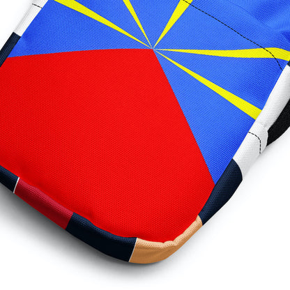 Sac à Bandoulière Drapeau de La Réunion – Pratique et Robuste