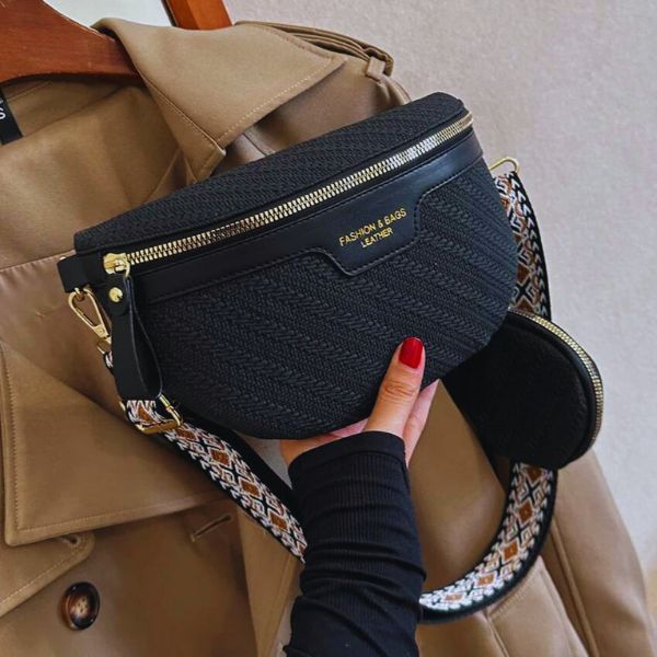 Sac Banane Sac Bandoulière Fermeture Porte Monnaie Sac Alpin En