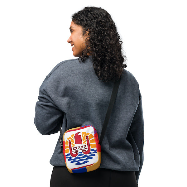 Sac à Bandoulière – Aux Couleurs de la Polynésie