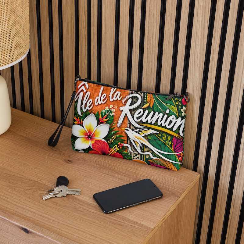 Sac en bandoulière - Sac artisanal péi - Artisanat Réunion fait main