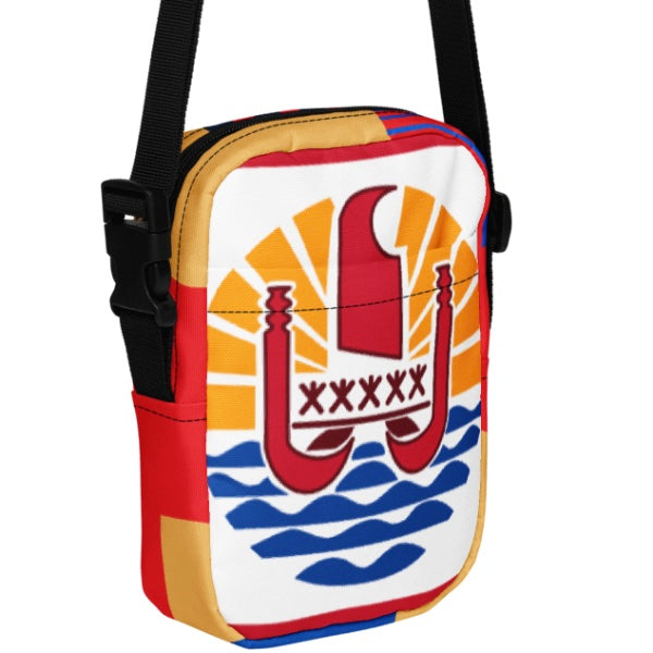 Sac à Bandoulière – Aux Couleurs de la Polynésie