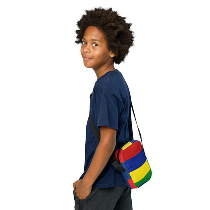 Sac à Bandoulière – Aux Couleurs de l’Île Maurice