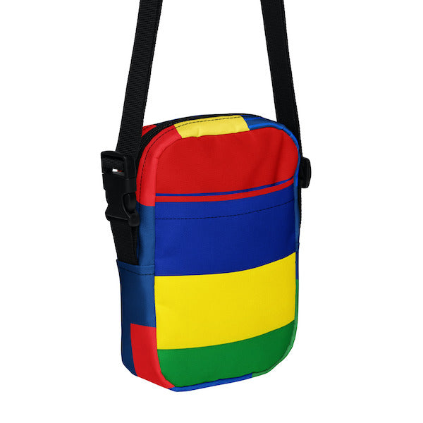 Sac à Bandoulière – Aux Couleurs de l’Île Maurice