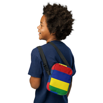 Sac à Bandoulière – Aux Couleurs de l’Île Maurice