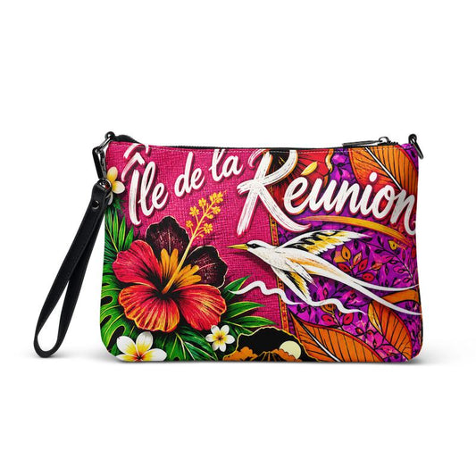 Sac en bandoulière - Sac artisanal péi - Artisanat Réunion fait main