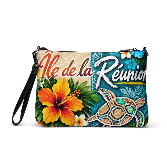 Sac en bandoulière - Sac artisanal péi - Artisanat Réunion fait main