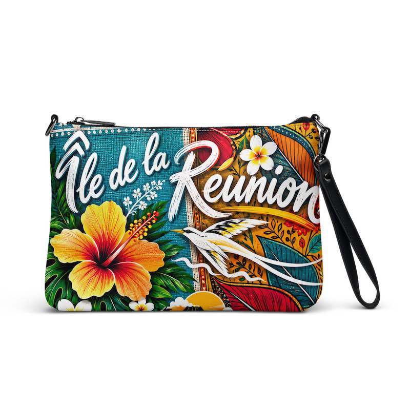 Sac en bandoulière - Sac artisanal péi - Artisanat Réunion fait main