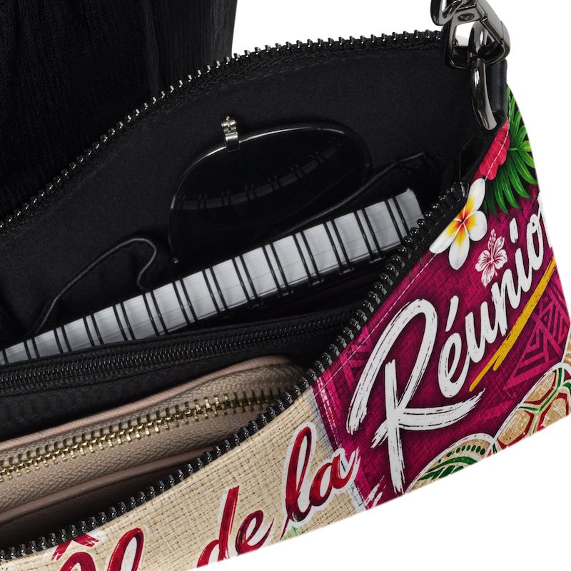 Sac en bandoulière - Sac artisanal péi - Artisanat Réunion fait main