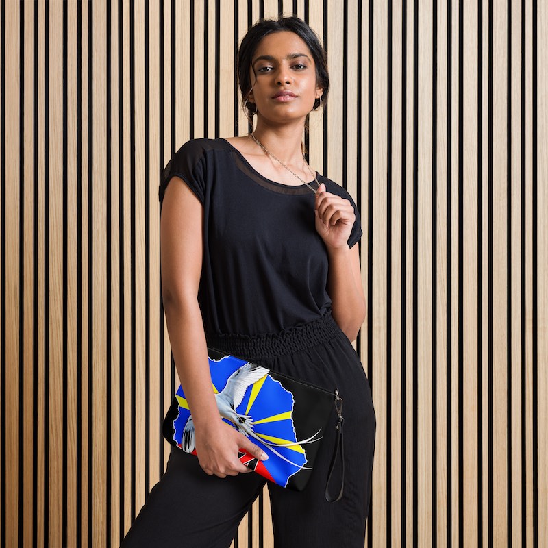 Sac en bandoulière - Sac artisanal péi - Artisanat Réunion fait main