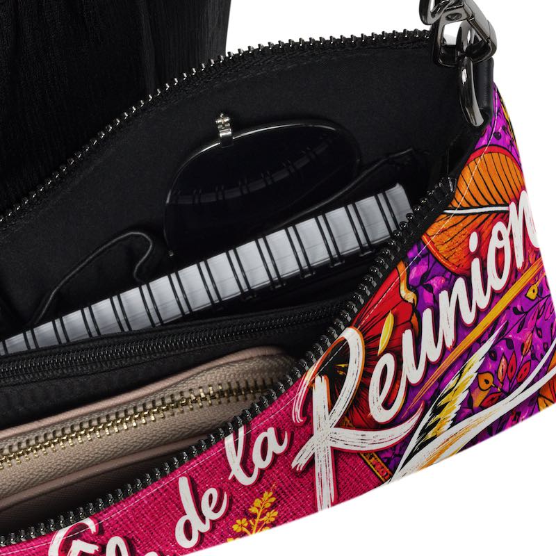 Sac en bandoulière - Sac artisanal péi - Artisanat Réunion fait main
