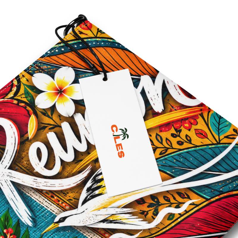 Sac en bandoulière - Sac artisanal péi - Artisanat Réunion fait main
