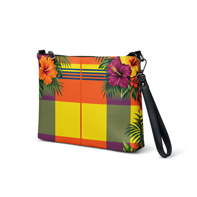 Sac en bandoulière Héritage Madras - Éclat Créole - Martinique