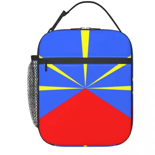 Sac à Déjeuner Isotherme – Aux Couleurs et Symboles de La Réunion