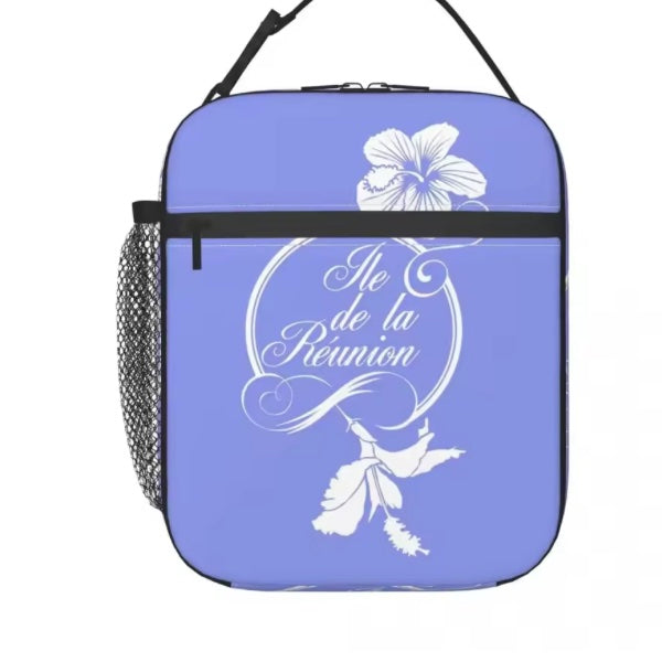 Sac à Déjeuner Isotherme – Aux Couleurs et Symboles de La Réunion
