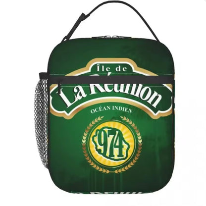 Sac à Déjeuner Isotherme – Aux Couleurs et Symboles de La Réunion