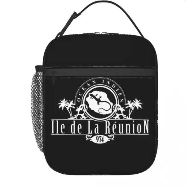 Sac à Déjeuner Isotherme – Aux Couleurs et Symboles de La Réunion