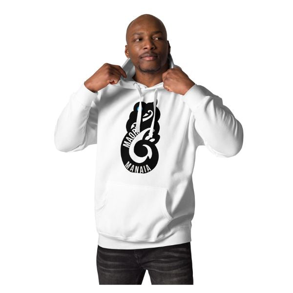 Sweat Shirt  à capuche homme  -  MAORI MANAIA ART - Tatouage Symbole Maori