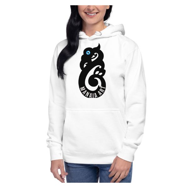 Sweat Shirt  à capuche homme ou Femme  - MANAIA ART - Tatouage Symbole Maori