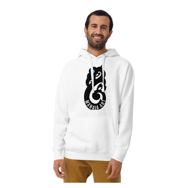 Sweat Shirt  à capuche homme ou Femme  - MANAIA ART - Tatouage Symbole Maori