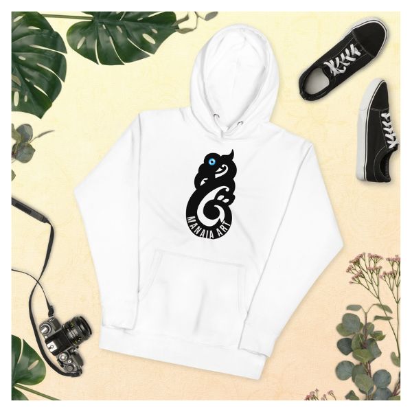 Sweat Shirt  à capuche homme ou Femme  - MANAIA ART - Tatouage Symbole Maori