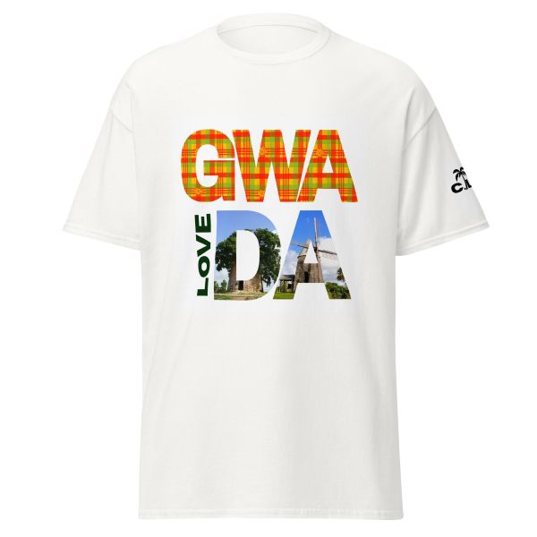 T-shirt Unisexe LOVA GWADA – Guadeloupe | Style affirmé et décontracté