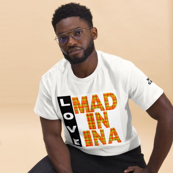 T-shirt Unisexe LOVE MADININA – Martinique | Style affirmé et décontracté