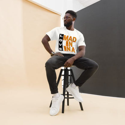 T-shirt Unisexe LOVE MADININA – Martinique | Style affirmé et décontracté