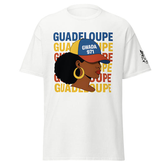 T-shirt Unisexe – Gwada 971 – Guadeloupe – Look affirmé & décontracté