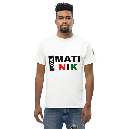 T-shirt Unisexe – Love Matinik – Martinique – Style affirmé & décontracté