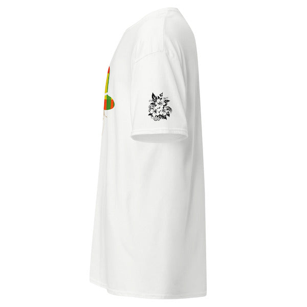 T-shirt Femme – Madras – Design Femme au Chapeau Antillais