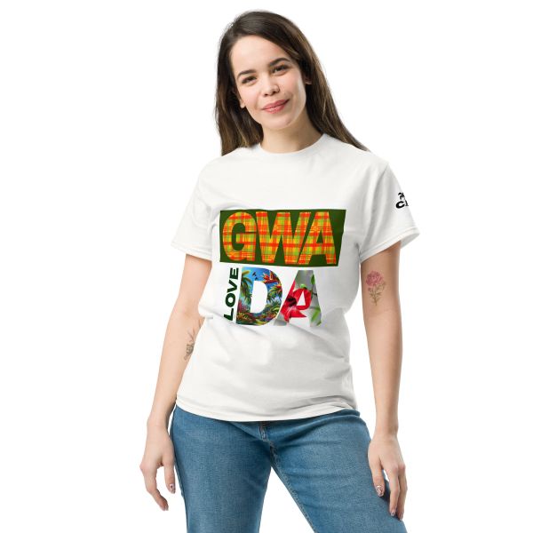 T-shirt Unisexe LOVA GWADA – Guadeloupe | Style affirmé et décontracté