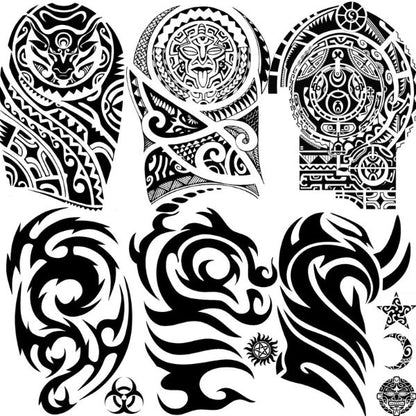 Tatouage Maori Éphémère