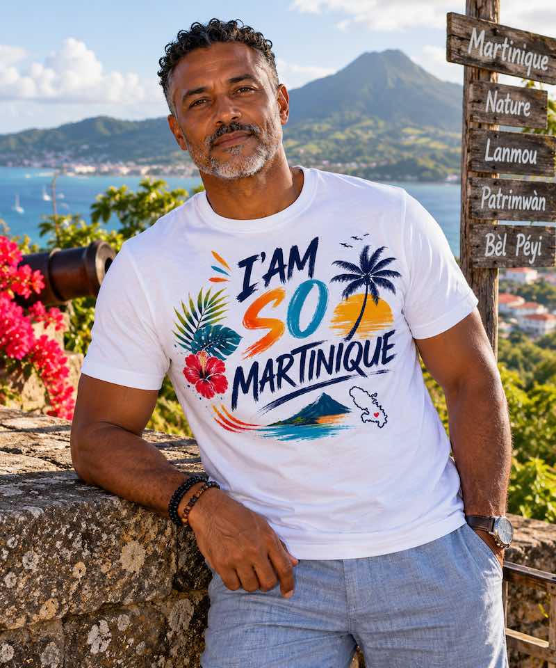 T-shirt Unisexe I'AM SO MARTINIQUE