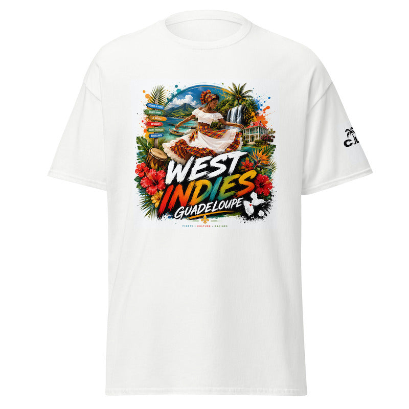 T-shirt Femme WEST INDIES GUADELOUPE