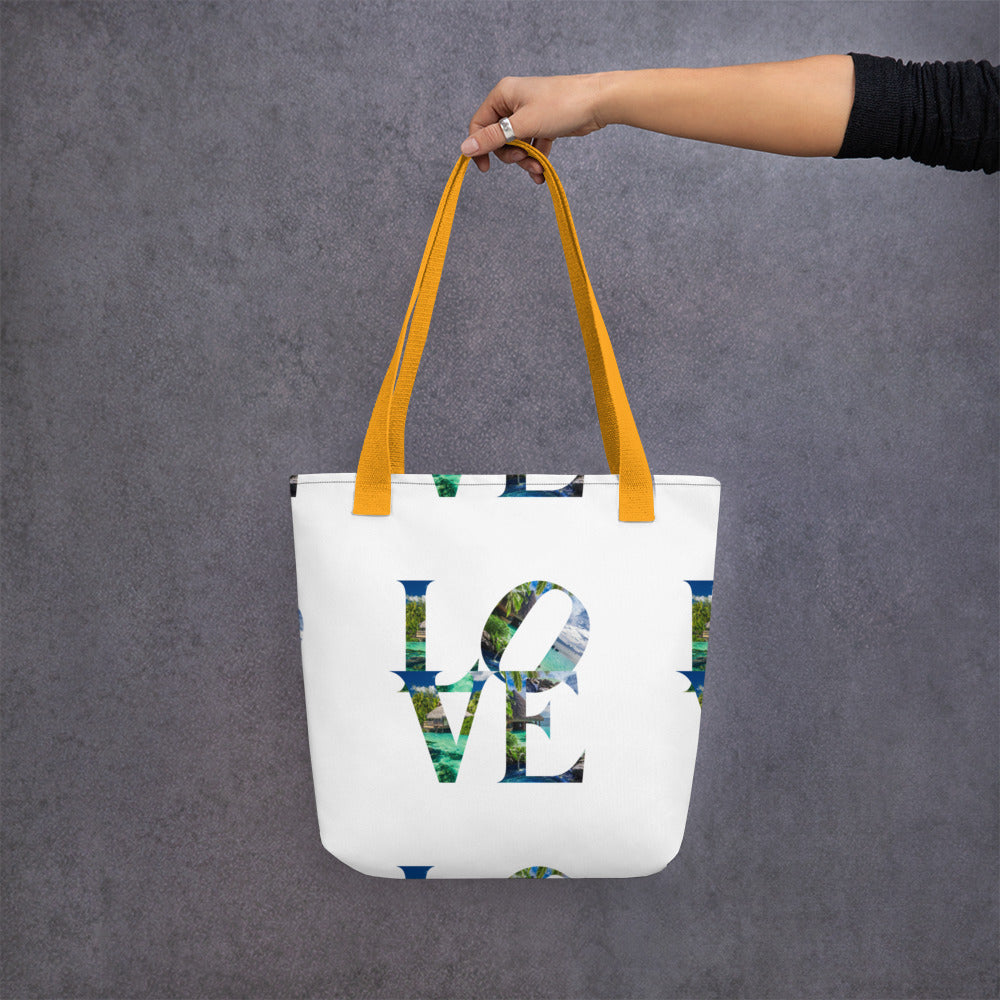 Tote bag Love Pacifique