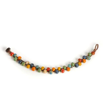 Bracelet en Perles de Céramique – Couleurs et Charme de Martinique