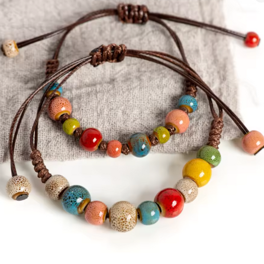 Bracelet en Céramique – Élégance Artisanale de Martinique