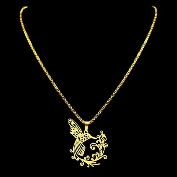 Collier Colibri – Élégance et Message d’Amour Intemporel - Caraïbes