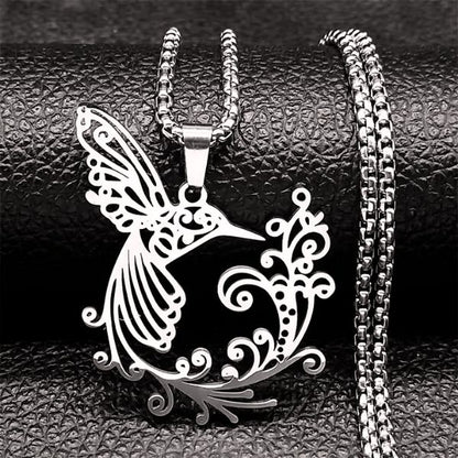 Collier Colibri – Élégance et Message d’Amour Intemporel - Caraïbes