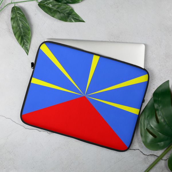 Housse d’ordinateur portable aux couleurs de La Réunion – Protection, confort et style