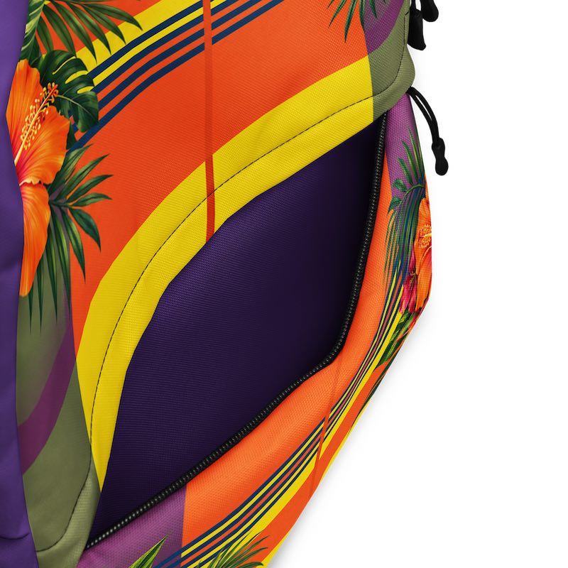 Sac à dos - homme ou femme - Madras - Antilles - Guadeloupe , Martinique