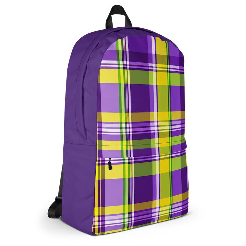 Sac à dos - homme ou femme - Madras - Antilles - Guadeloupe , Martinique