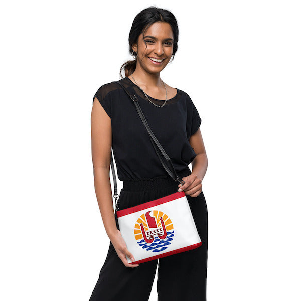 Sac Bandoulière Design Drapeau Polynésien : Élégance et Praticité au Quotidien