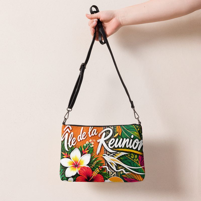 Sac en bandoulière - Sac artisanal péi - Artisanat Réunion fait main