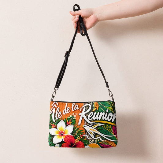 Sac en bandoulière - Sac artisanal péi - Artisanat Réunion fait main