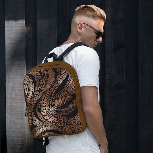 Sac à dos Homme ou Femme aux motifs hawaïens - Tatouage