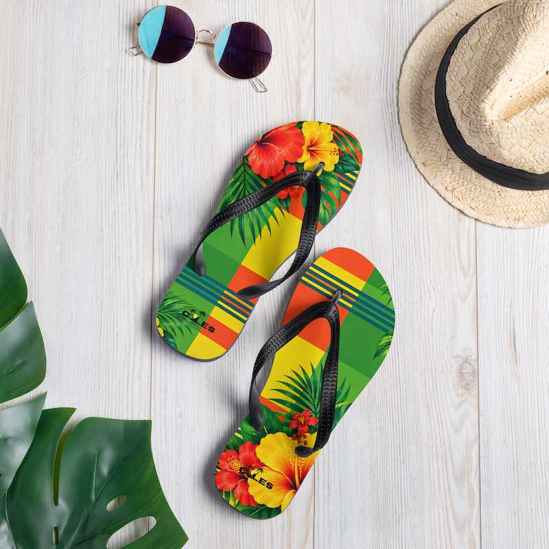 Tongs Madras - Caraibes - Karukera - Guadeloupe