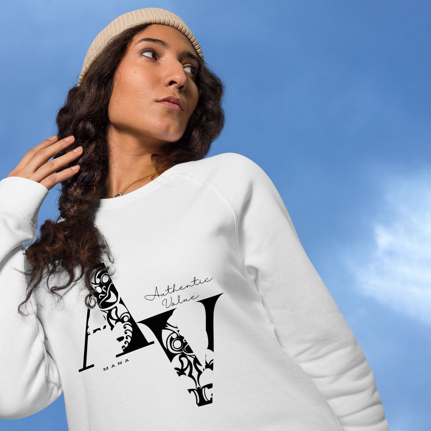Sweat Shirt Ecologique - Authentic Value - Maohi Pacifique