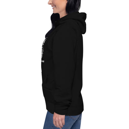 Sweat Shirt  à capuche Unisexe - Homme ou Femme - Visage Maori  - AROHA NUI